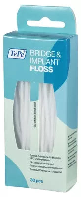 Tepe Bridge & Implant Floss 30 Pcs