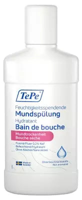 Tepe Moisturizing Mouthwash Dry Mouth Unflavored 500 Ml