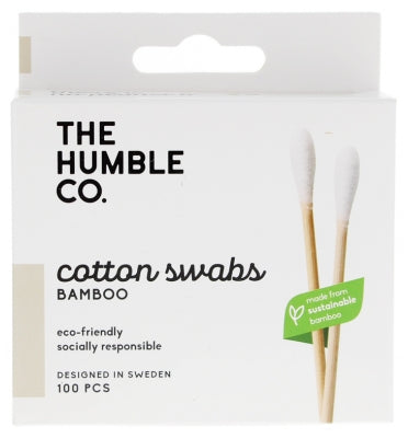 The Humble Co. 100 Bamboo Cotton Swabs