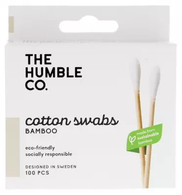 The Humble Co. 100 Bamboo Cotton Swabs