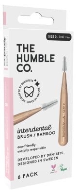 The Humble Co. 6 Bamboo Interdental Brushes