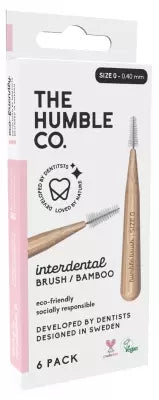 The Humble Co. 6 Bamboo Interdental Brushes