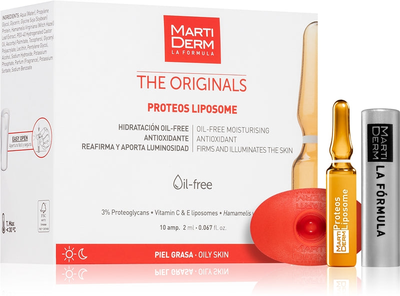 Martiderm The Originals Proteos Liposome Smoothing And Illuminating Care In Ampoules
