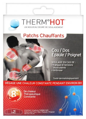 Therapearl Thermhot 2 Heating Patches Neck/Back/Shoulder/Wrist