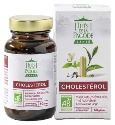 Thés De La Pagode Cholesterol Organic 60 Capsules