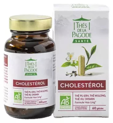 Thés De La Pagode Cholesterol Organic 60 Capsules