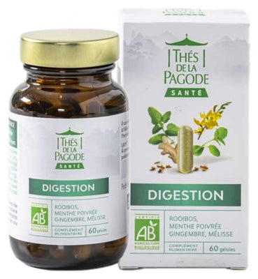 Thés De La Pagode Digestion Bio 60 Capsules