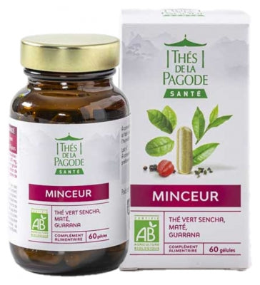 Thés De La Pagode Slimness Organic 60 Capsules