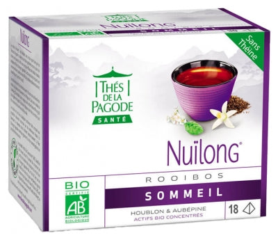 Thés De La Pagode Nuïlong Rooibos Sleep Organic 18 Sachets