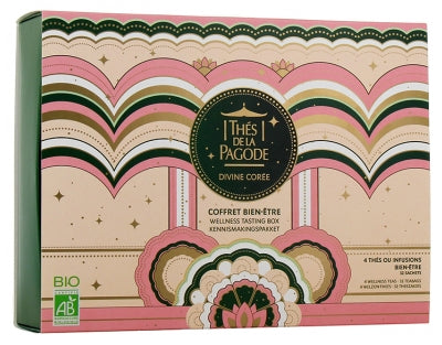 Thés De La Pagode Organic Tea And Infusions Well-Being Set 32 Sachets