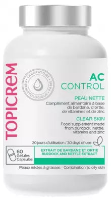 Topicrem Ac Control Clear Skin 60 Capsules