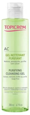 Topicrem Ac Purifying Cleansing Gel 200Ml