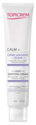 Topicrem Calm+ Light Soothing Cream 40Ml