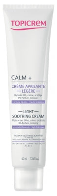 Topicrem Calm+ Light Soothing Cream 40Ml