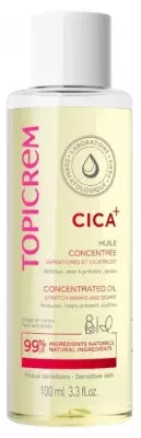 Topicrem Cica + Concentrated Oil For Stretch Marks And Scars 100Ml