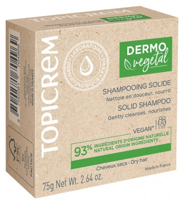 Topicrem Dermovegetal Solid Shampoo 75G