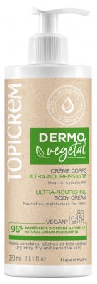 Topicrem Dermovegetal Ultra-Nourishing Body Cream 390Ml