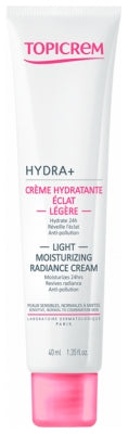 Topicrem Hydra+ Light Moisturizing Radiance Cream 40Ml