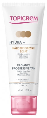 Topicrem Hydra+ Radiance Progressive Tan 40Ml