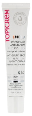 Topicrem Mela Anti-Dark Spot Gentle Peeling Night Cream 40 Ml