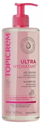 Topicrem Ultra-Moisturising Gentle Cleansing Gel 500Ml