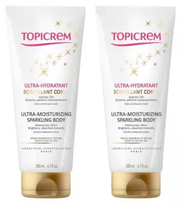 Topicrem Ultra-Moisturizing Sparkling Body 2 X 200Ml