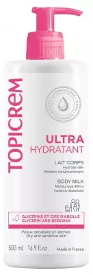 Topicrem Ultra-Moisturizing Body Milk 500Ml