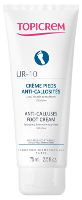 Topicrem Ur-10 Anti-Calluses Foot Cream 75Ml