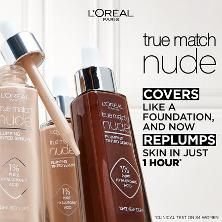 L’Oréal Paris True Match Nude Plumping Tinted Serum Serum To Even Out Skin Tone 