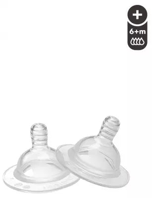 Twistshake 2 Teats Anti-Colic Flow Xl 6 Months And +