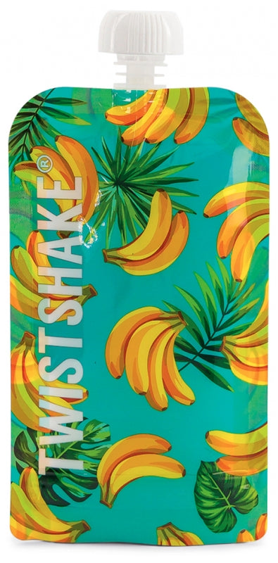 Twistshake Fruit Motif Reusable Flask Set Of 3 X 220 Ml