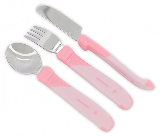 Twistshake Stainless Steel Learning Cutlery 12 Months And Up