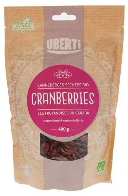 Uberti Dried Cranberries Organic 400 G