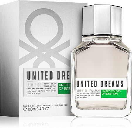 Benetton United Dreams For Him Aim High Eau De Toilette For Men