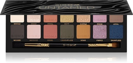 Sigma Beauty Untamed Eyeshadow Palette Eyeshadow Palette With Mirror And Applicator 
