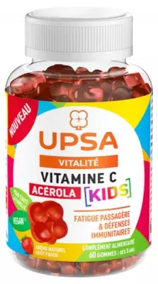 Upsa Vitality Vitamin C Acerola Kids 60 Gummies