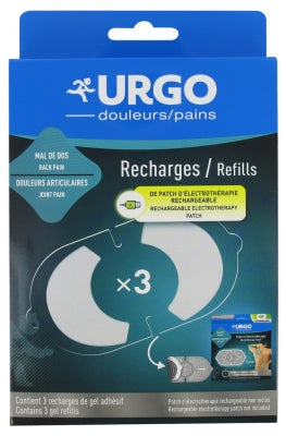 Urgo 3 Electrotherapy Patch Refills