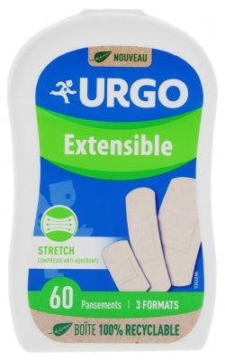 Urgo Extensible 60 Plasters 3 Sizes