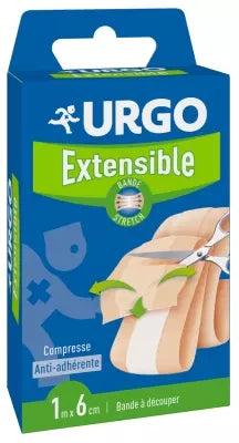 Urgo Extensible Stretch Band 1M X 6Cm