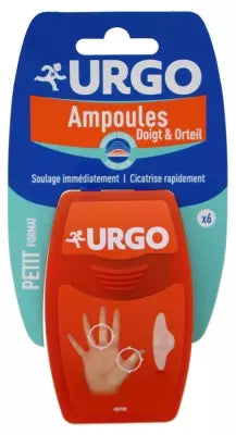 Urgo Finger And Toe Blisters Treatment 6 Smal Size Dressings