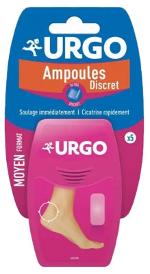 Urgo Heel Blisters Treatment 5 Medium Size Dressings