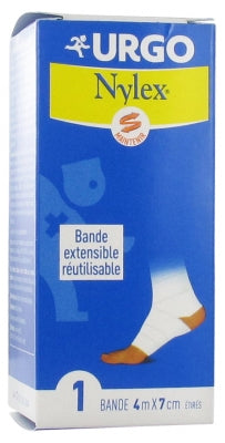 Urgo Nylex Extensible Reusable Bandage 4M X 7Cm