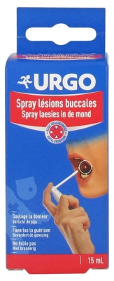 Urgo Oral Spray Mouth Wounds 15Ml