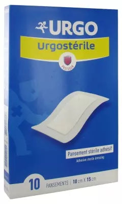 Urgo Urgostérile Adhesive Sterile Strip 10 X 15Cm 10 Strips