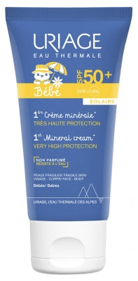 Uriage Baby 1St Mineral Cream Spf50+ 50Ml