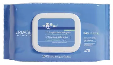 Uriage Baby 1St Cleansing Water Wipes 70 Wipes