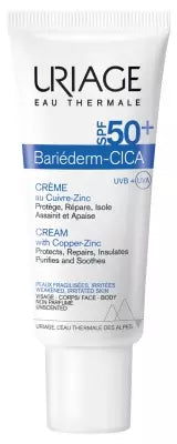 Uriage Bariéderm Cica-Cream Spf50+ 40Ml