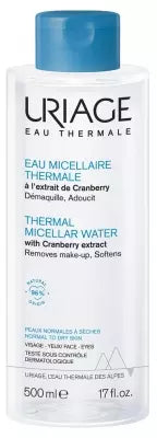 Uriage Thermal Micellar Water Normal To Dry Skins 500Ml