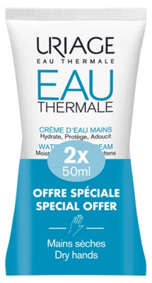 Uriage Water Hand Cream 2 X 50Ml