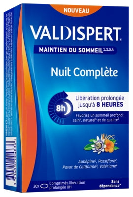 Valdispert Full Night 8H Prolonged-Release Tablets 30 Tablets